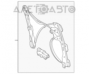 Geam electric cu motor fata dreapta Ford C-max MK2 13-18