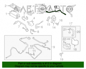 Sonda lambda a doua pentru Ford Escape MK3 13-19 2.5