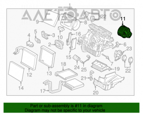 Motorul ventilatorului de încălzire Lincoln MKC 15-