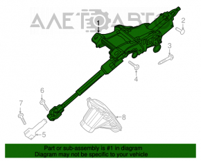 Рулевая колонка Ford C-max MK2 13-18