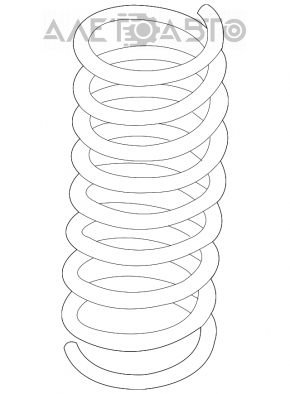 Пружина задняя правая Ford C-max MK2 13-18 6 витков