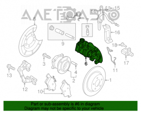 Suport spate stânga Ford C-max MK2 13-18