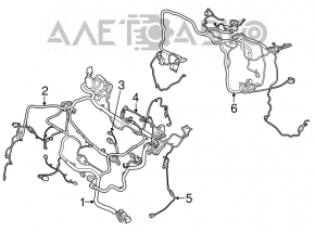 Проводка моторная Ford C-max MK2 13-18