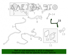 Лямбда-зонд второй Ford Fusion mk5 13-20 2.0T