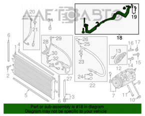 Compresorul de aer condiționat al încălzitorului Ford Fusion mk5 13-16 2.0T 2.5 tip 1.