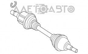 Привод полуось передняя правая Ford Edge 15-18 2.0T FWD