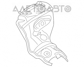 Protecția colectorului pentru Ford Escape MK3 13-19 2.5