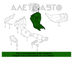 Protecția colectorului pentru Ford Escape MK3 13-19 2.5