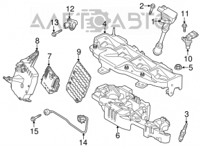 Bobina de aprindere Ford Fusion mk5 13-14 1.6T