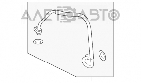 Compresorul de aer condiționat al încălzitorului Ford Escape MK3 13-19 1.6T