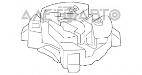 Spuma de polistiren sub instrumentul Ford Escape MK3 13- este zdrobită.