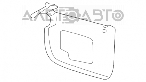 Capota stângă Ford Escape MK3 13-19 gri, cu iluminare și control.