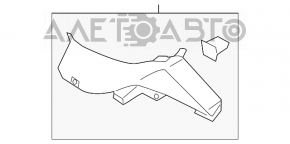 Capac spate stânga spate Ford Escape MK3 13-19 gri, zgârieturi