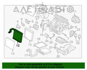 Evaporator Lincoln MKC 15- cu senzor