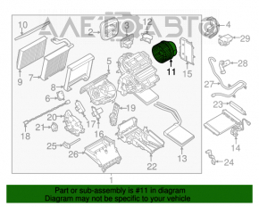 Мотор вентилятор печки Ford Escape MK3 13-16 дорест