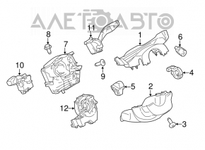 Подрулевой переключатель левый Ford C-max MK2 13-18