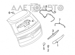 Leash spate pentru Ford Flex 09-19.