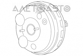 Вакуумный усилитель Ford Escape MK3 13- без start stop