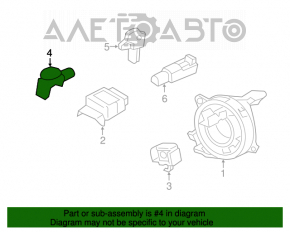 Senzor airbag usa stanga Ford C-max MK2 13-18