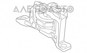 Подушка двигателя правая Ford Focus mk3 11-18 2.0