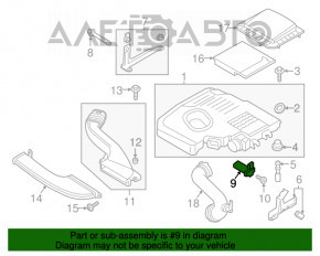 Contor de debit de aer Lincoln MKZ 13-20 hibrid