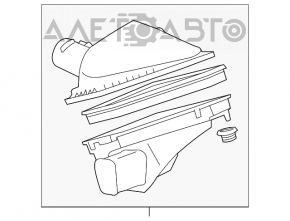 Corpul filtrului de aer Cadillac CTS 14- 3.6