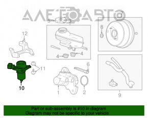 Pompa de vid Cadillac CTS 14-