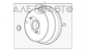 Amplificator de vidare Cadillac CTS 14-