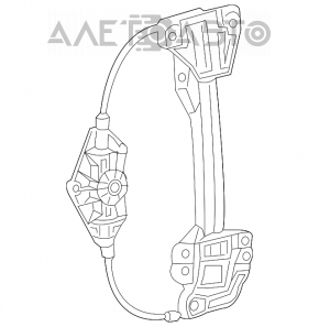 Стеклоподъемник с мотором задний левый Chrysler 200 15-17