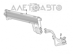 Radiator de ulei de răcire Chrysler 200 15-17