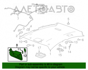 Capota dreapta Chevrolet Volt 16- serie