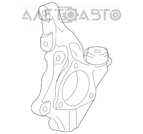 Capacul frontal dreapta Chevrolet Cruze 16-