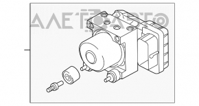 ABS АБС Mitsubishi Galant 04-12