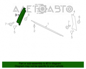 Capac usa spate laterala dreapta Ford Fusion mk5 13-20, zgarieturi