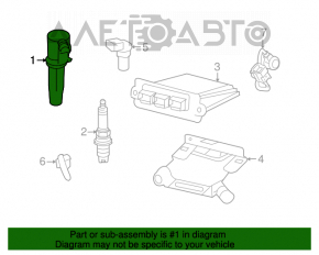 Bobina de aprindere Ford Transit Connect MK2 13- 2.5