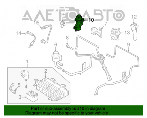 Клапан EGR Ford Escape MK3 13-19 2.5