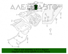 Топливный насос бензонасос Ford Fusion mk5 13-14 1.6T