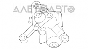 Motorul ștergătorului drept Ford Fusion mk5 13-20