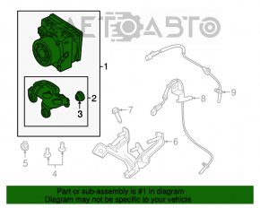 ABS ABS Ford Fusion mk5 13-14