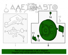 Amplificator de vidare Ford Fusion mk5 13-16