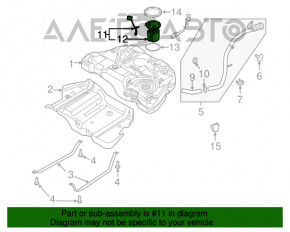 Топливный насос бензонасос Ford Fusion mk5 13-16 2.0T, 1.5T