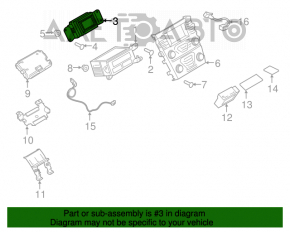 Монитор, дисплей, навигация Ford Fusion mk5 16-20 SYNC 3