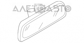 Oglindă interioară VW Passat b8 16-19 SUA, goală, gri, tip 2