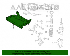 Grila frontala Infiniti G25 G35 G37 4d 06-14 awd din metal