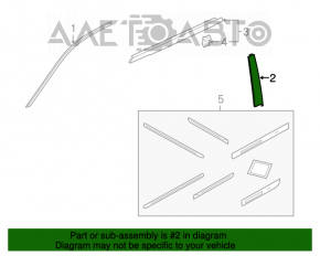 Capac usa fata stanga Honda Accord 13-17