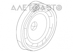 Difuzor spate dreapta Honda Accord 13-17