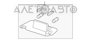 Capota dreapta Honda Accord 13-17 gri, fara cârlig.