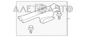 Capac prag fata stanga Honda Accord 13-17, neagra, zgarieturi.