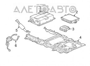 Battery control Honda Accord 13-17 hybrid