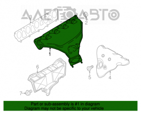 Colector de evacuare VW Beetle 12-19 2.5